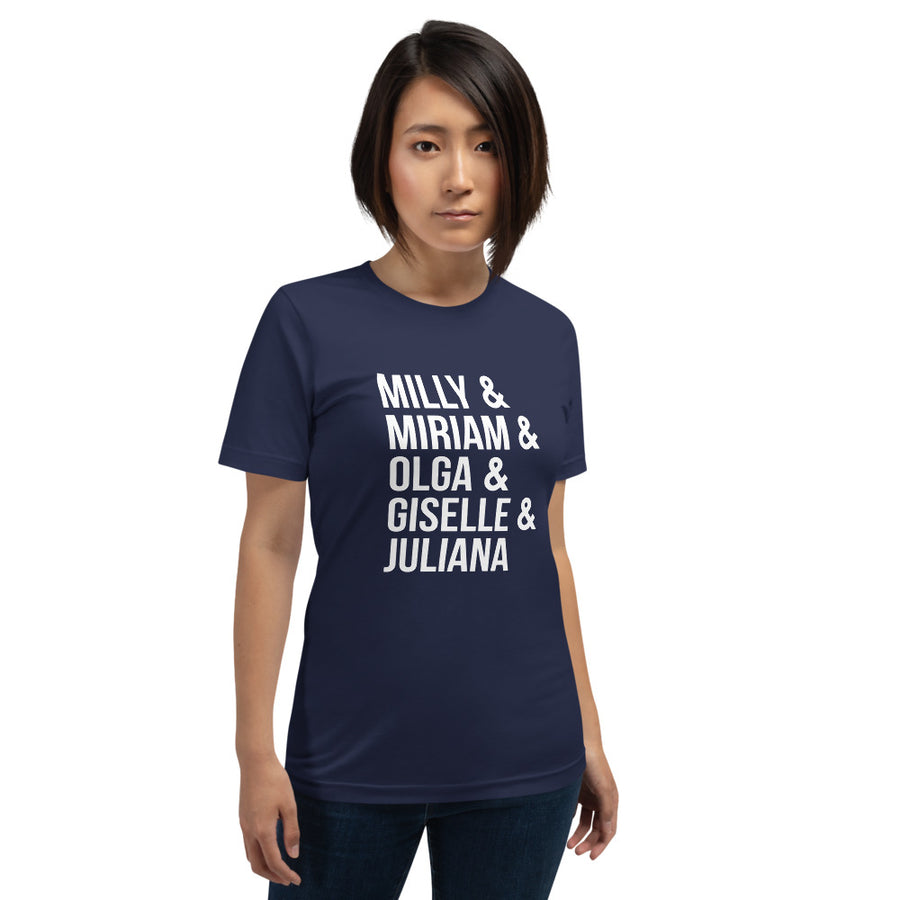 Ladies of Merengue Artist Short-Sleeve Unisex T-Shirt