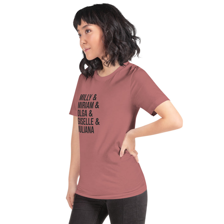 Ladies of Merengue Artist Short-Sleeve Unisex T-Shirt