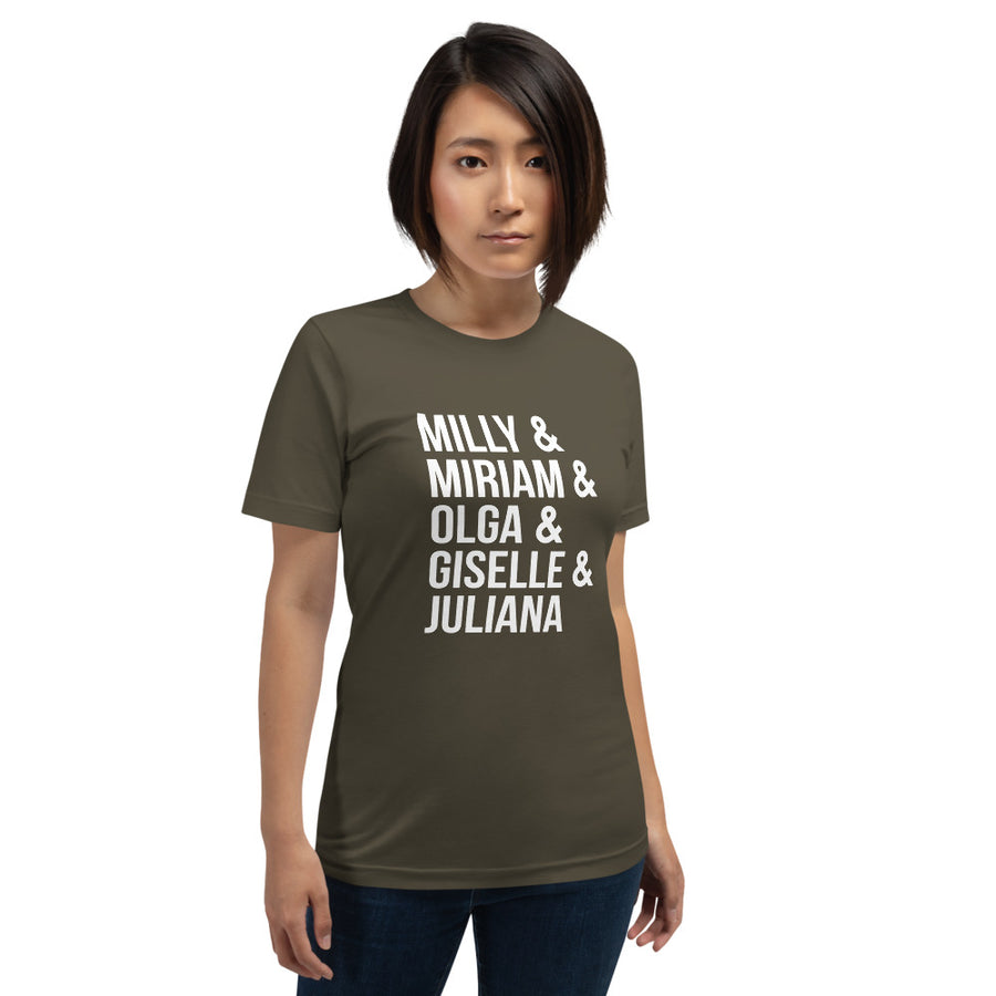 Ladies of Merengue Artist Short-Sleeve Unisex T-Shirt