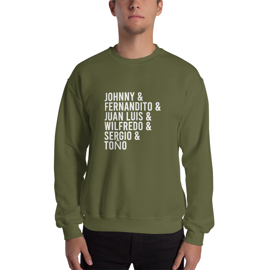Merengue All Stars Artist Unisex Sweatshirt