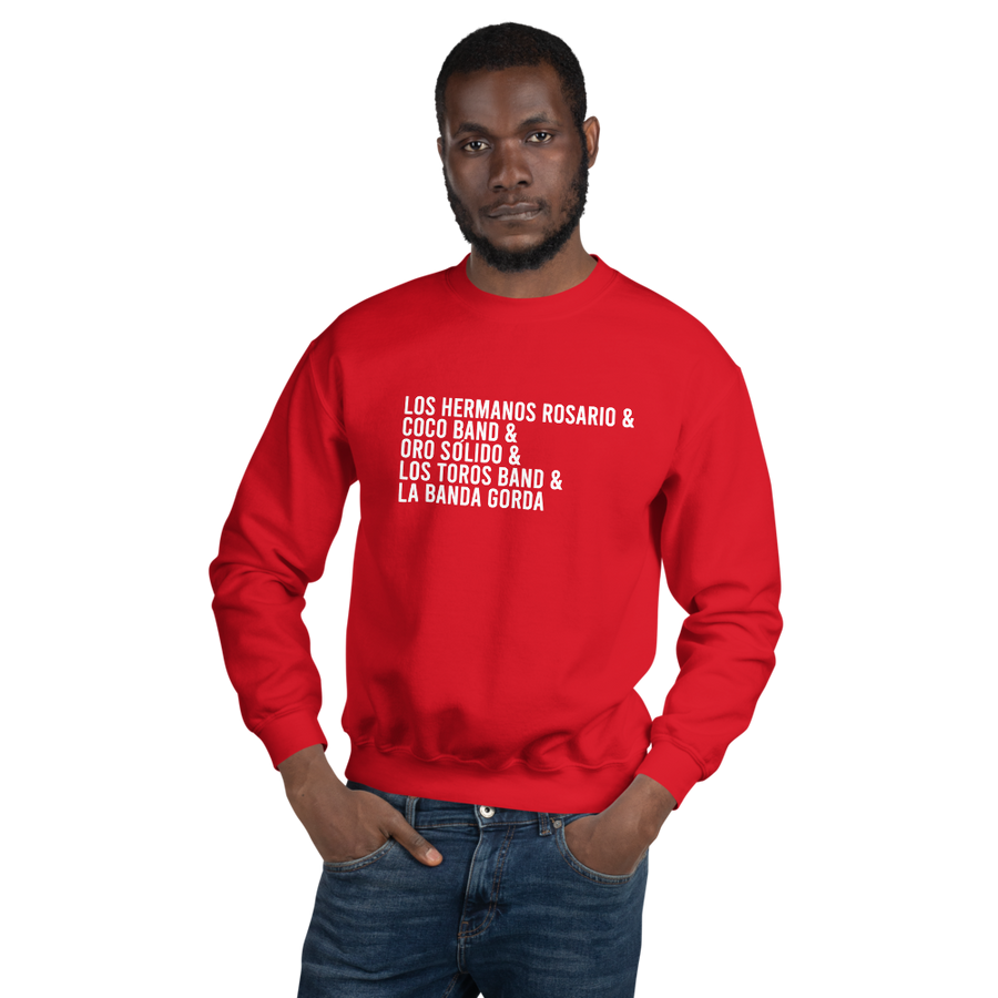 Merengue Bands Artist Unisex Sweatshirt
