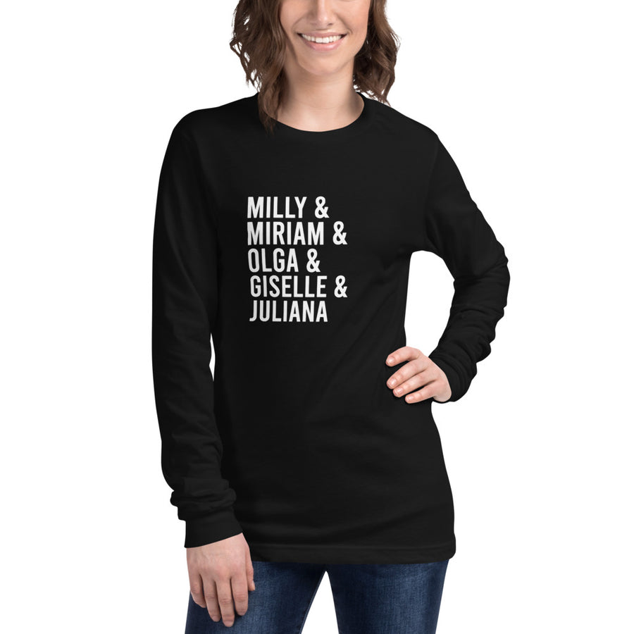 Ladies of Merengue Unisex Long Sleeve Tee