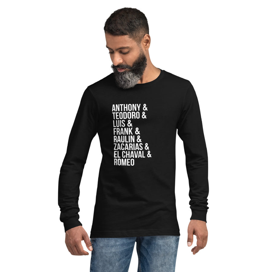 Traditional Bachata Artist Unisex Long Sleeve Tee