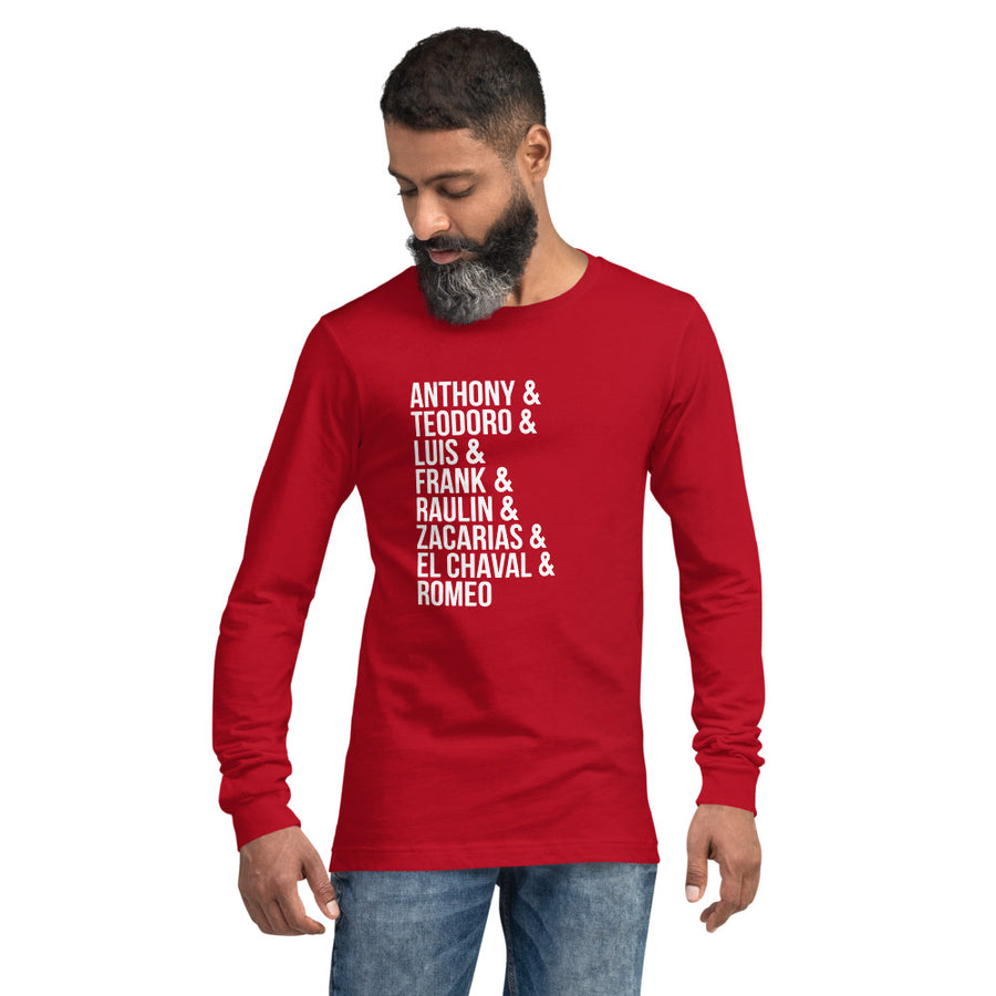 Traditional Bachata Artist Unisex Long Sleeve Tee