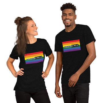 Bachateros Dímelo Short-Sleeve Unisex Pride Rainbow T-Shirt