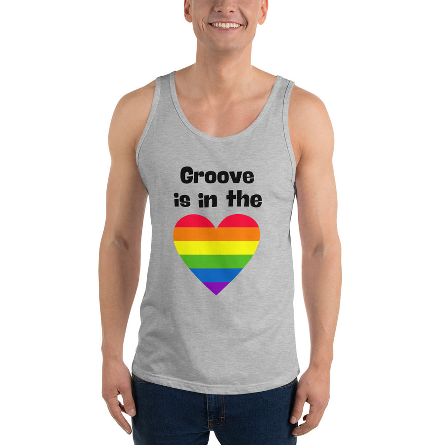Groove is in the Heart! Unisex Tank Top